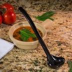 CARLISLE FOODSERVICE PRODUCTS 029503 Carly Plastic Dressing/Serving Ladle - Image 5