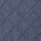 DII Basic Terry Collection Quilted 100% Cotton, Stonewash Blue, 3 Piece - Image 3