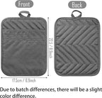 GROBRO7 5Pack Pocket Pot Holders Cotton Heat Resistant Potholder Multipurpose - Image 2