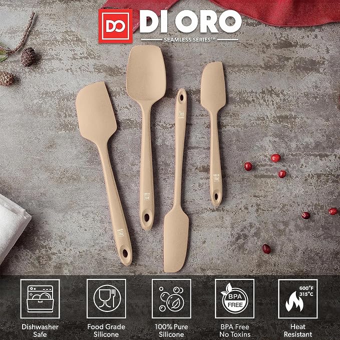 DI ORO Silicone Spatula Set - Image 3