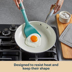 Pyrex 22-Piece Silicone Kitchen Cooking Utensils Set, Non-Stick Silicone - Image 4